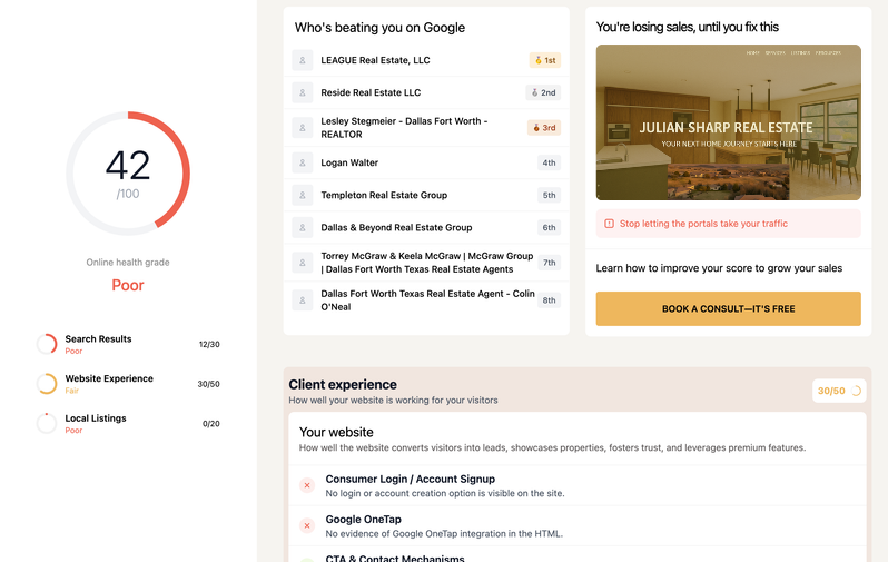 Marketing Scanner Report Preview